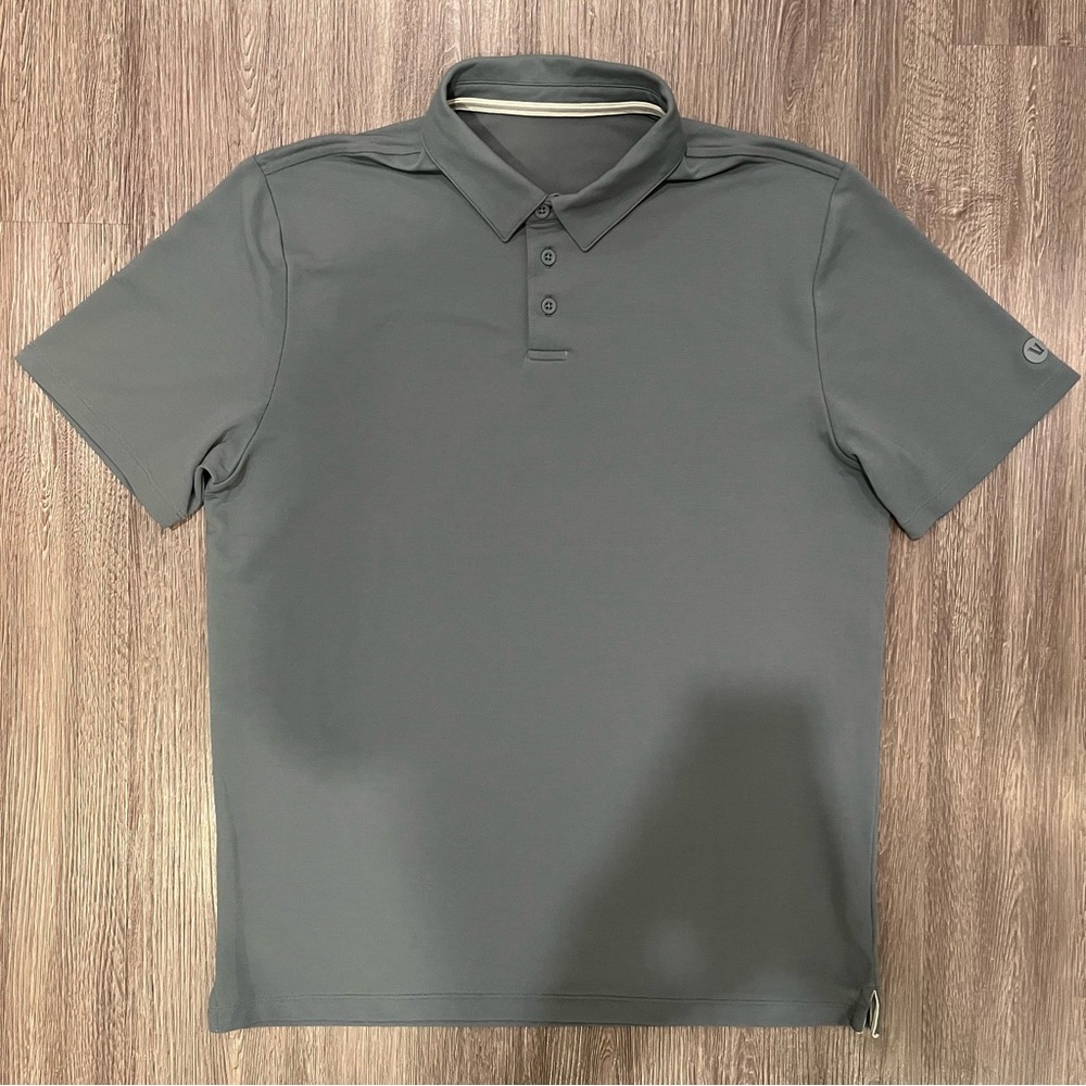 Vuori Men’s Gamepoint Polo Shirt - Blue Medium